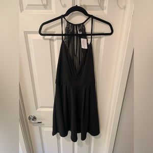 Black Cocktail Dress - Size Large